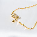 Harma Jewelry Blossom Rose Chain Bracelet 