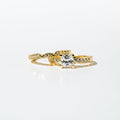 Harma Jewelry Golden Grace Princess cut Ring Set