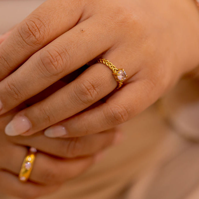 I Am Finding My Glow Adjustable Ring - HARMA