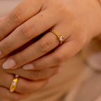 I Am Finding My Glow Adjustable Ring - HARMA