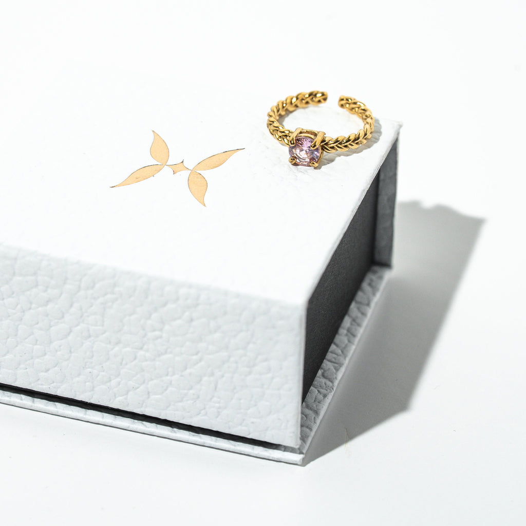 I Am Finding My Glow Adjustable Ring - HARMA