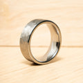 Tungsten Ring-Men Hammered - HARMA