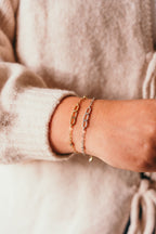 Harma Gold plated Honeycomb Radiance Bracelet