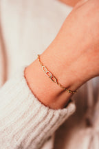 Harma Gold plated Honeycomb Radiance Bracelet