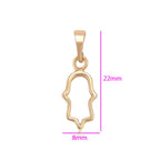 Minimalist Hand of Fatima Necklace - HARMA