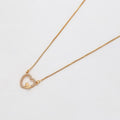 Harma Jewelry Nurture Heart in Heart Necklace - everyday minimalist 18K gold plated necklace for women
