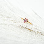 Gentle Glow PINK Zirconia Droplet Ring - HARMA