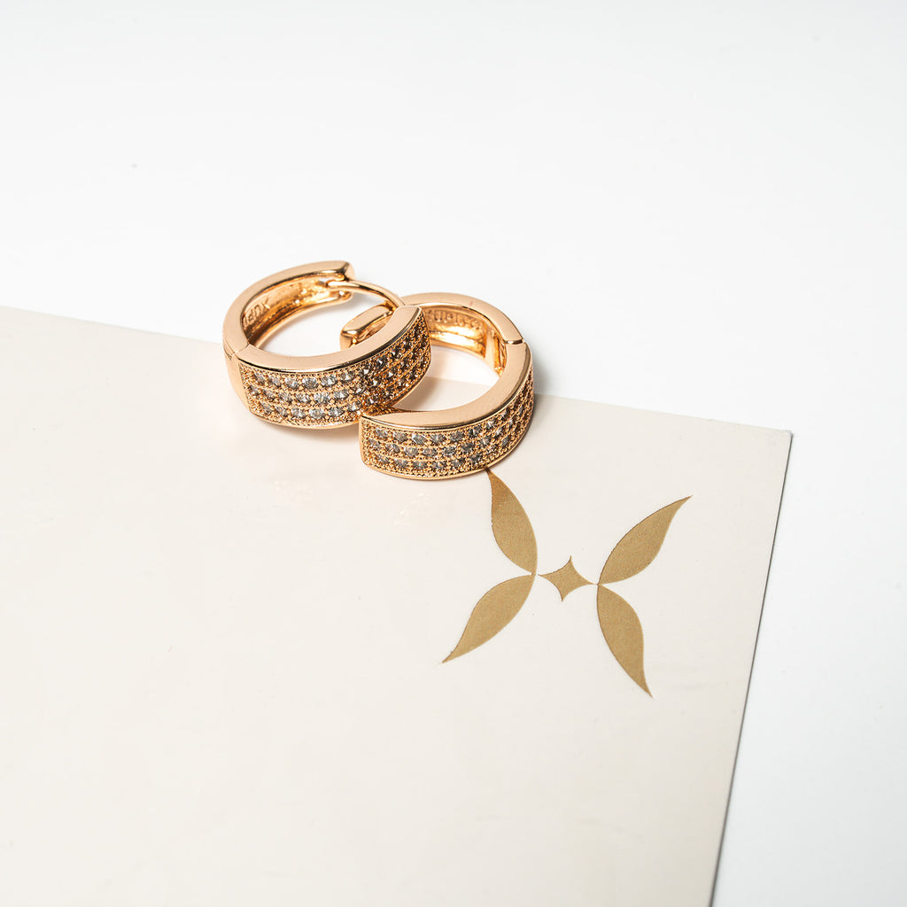 Harma  Sunbeam Hoop Earrings