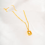 Harma Jewelry Mother's Embrace Pearl Necklace - new beginnings pearl 18K gold plated necklace for women