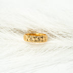 Timeless Bands – 24K Gold-Plated Adjustable Rings - HARMA