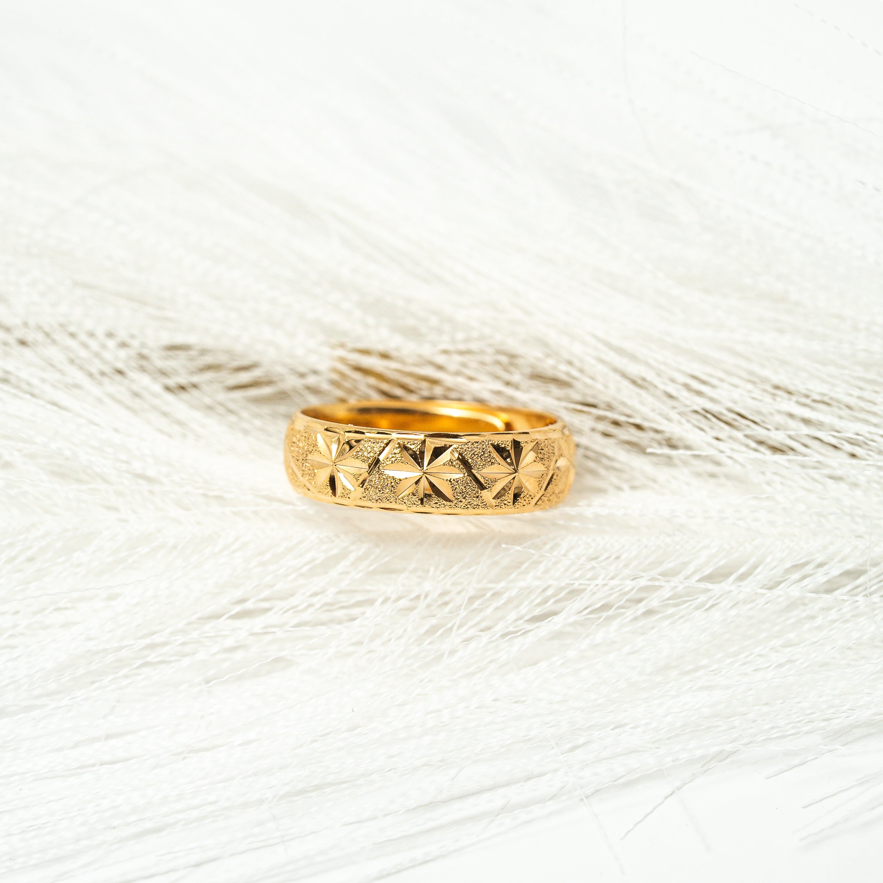 Timeless Bands – 24K Gold-Plated Adjustable Rings - HARMA