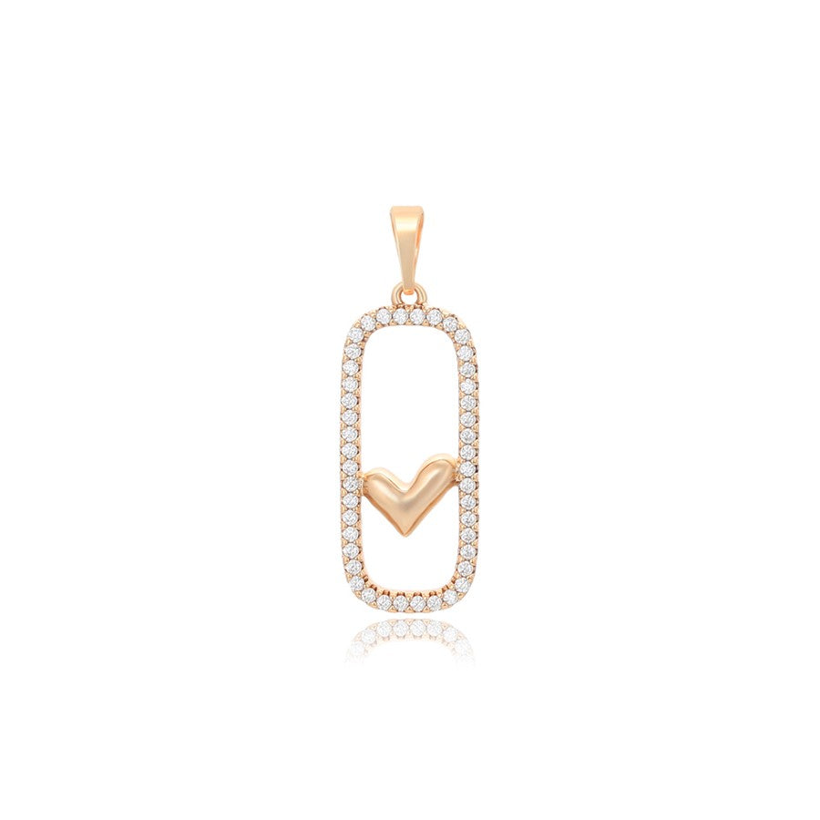 Harma jewelry 18k gold plated Selfless Love Zirconia Necklace