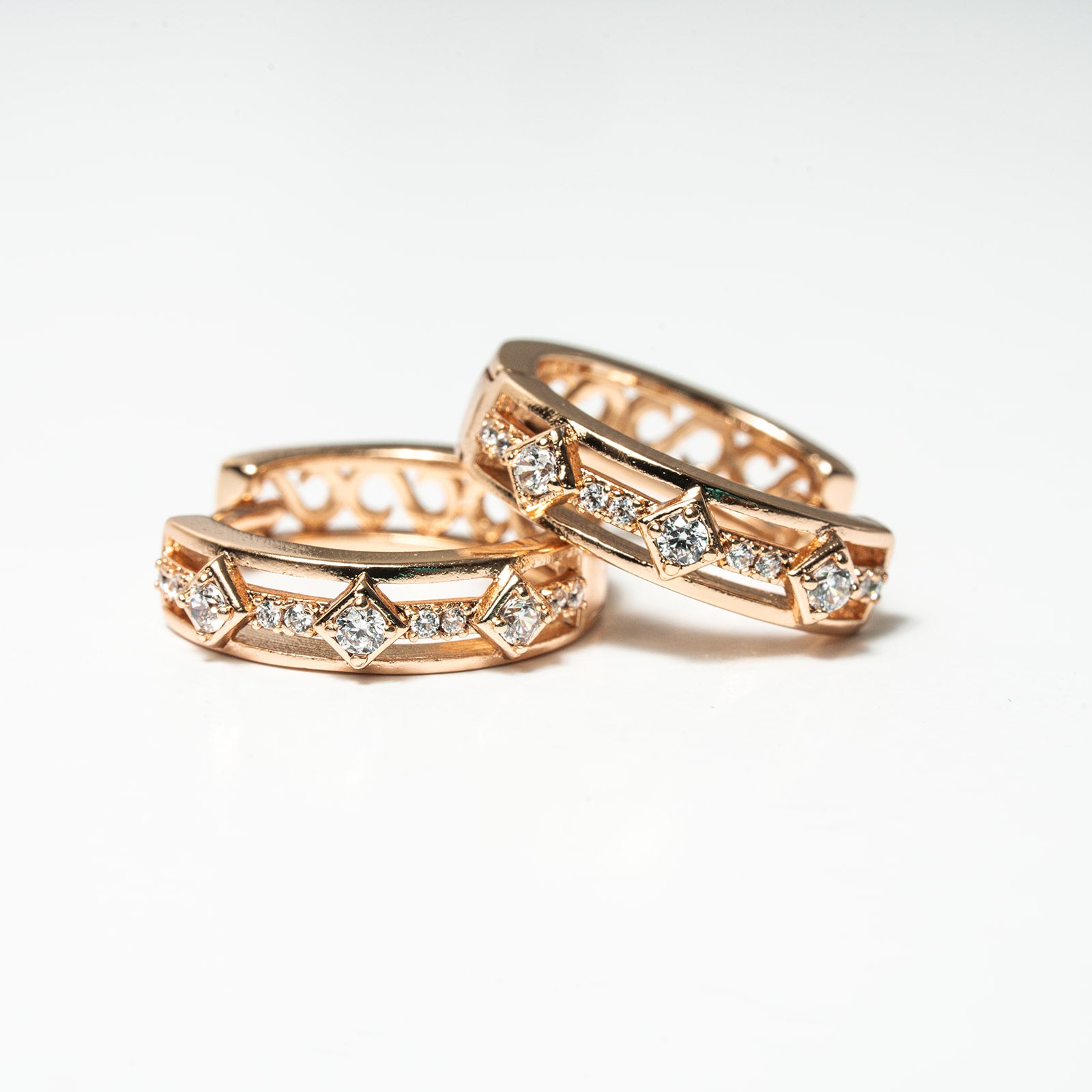Solstice Spark Hoop Earrings