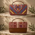 Palestinian Tatreez Crossbody Bag – Handmade Embroidered Shoulder Purse