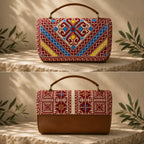 Palestinian Tatreez Crossbody Bag – Handmade Embroidered Shoulder Purse
