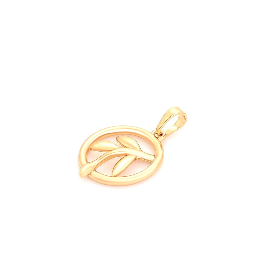 Harma Girls jewelry Olive Branch gold plated hypoallergenic waterproof Necklace