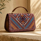 Palestinian Tatreez Crossbody Bag – Handmade Embroidered Shoulder Purse