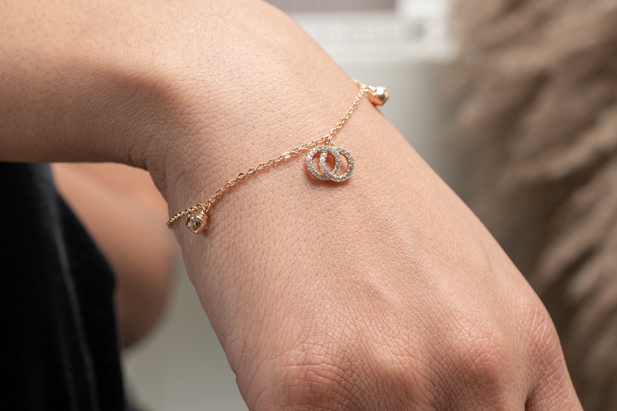 Harma Jewelry Body and Mind Harmony Bracelet - faith-inspired 14K gold plated bracelet for women
