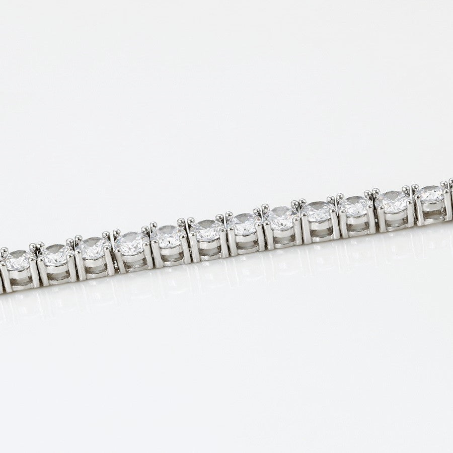 Mystical Silver Tennis Bracelet