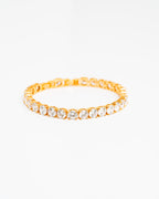 Harma Jewelry Mystical Gold Tennis Bracelet