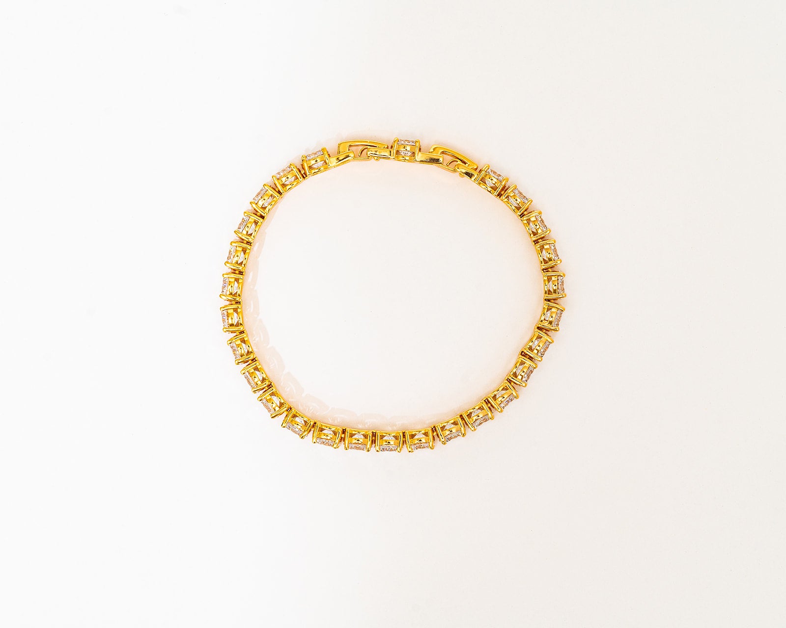 Harma Jewelry Mystical Gold Tennis Bracelet