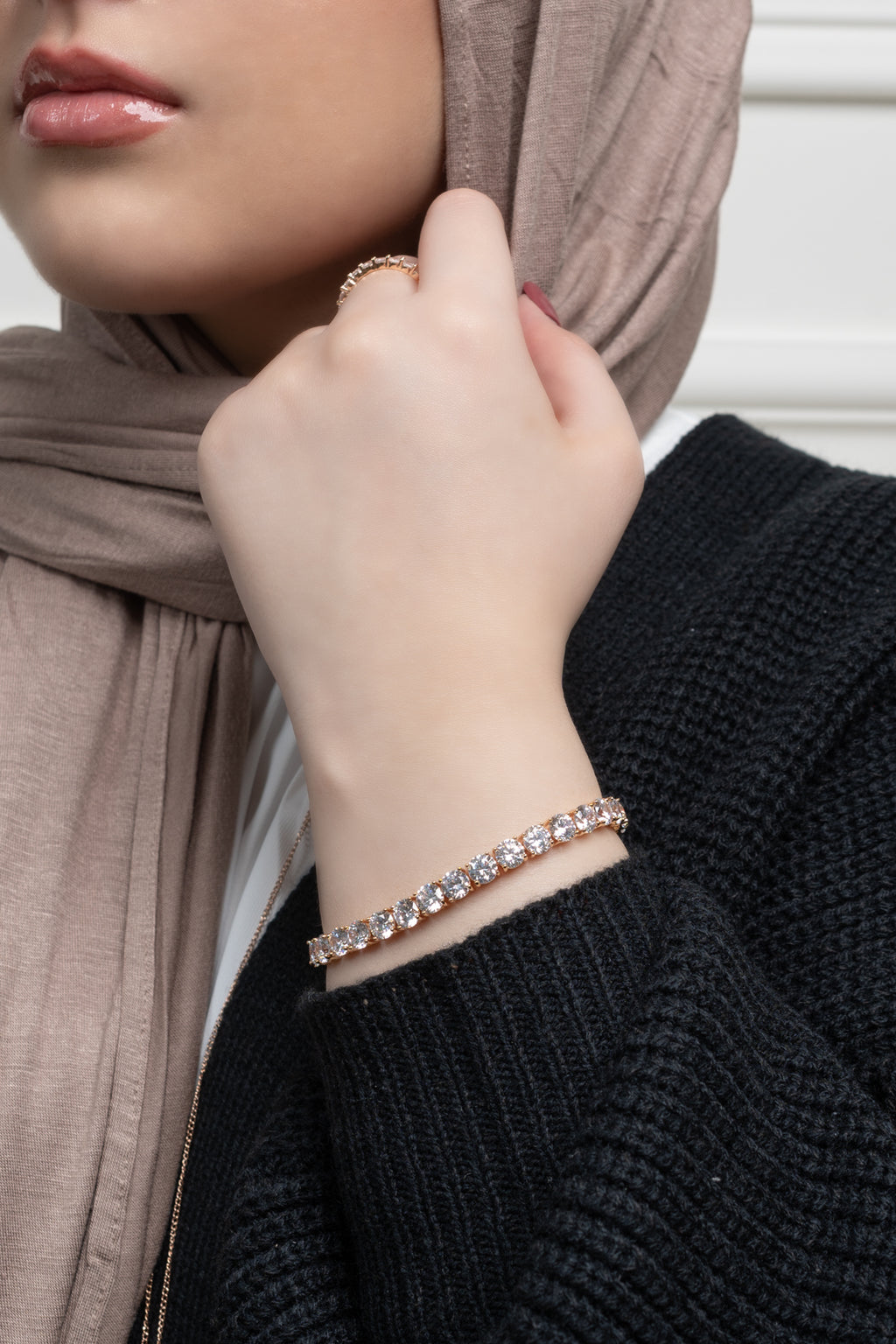 Harma Jewelry Mystical Gold Tennis Bracelet