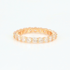 Harma Jewelry divine collection 18k gold plated Gold Brilliant Eternity Band