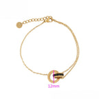 harma jewelry vogue collection Chic Circle of Life Bracelet